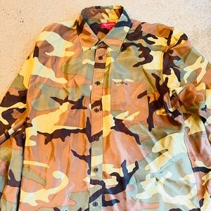 Supreme Silk Camo Shirt